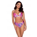 Dámské plavkové kalhotky SF-163/2 TIE DYETEL Růžová mix - Ava