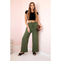 Dámské kalhoty 5878 khaki - Kesi
