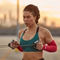 SPORT Kompresní návleky RASL-11016RD Červená vzor - Reebok