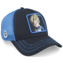 Unisex Kšiltovka Vegeta CL-DBZ-1-VE3 Černá s modrou vzor - Dragon Ball