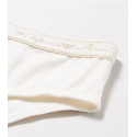 Dámské brazilské kalhotky 2 pack 163337 1A223 - 75910 - zelená/bílá - Emporio Armani