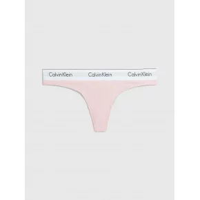 Dámské tanga F3786E 2NT  sv. růžové - Calvin Kiein