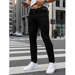Pánské džíny slim fit UX4482 černé - FashionStreet