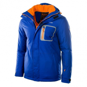 Pánská zimní bunda Bicco Modro-oranžová - Hi-Tec