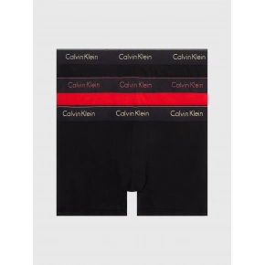 Pánské boxerky 000NB3873A KHZ černo červené - Calvin Klein