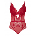 Dámské svůdné body Selena 10625  Rubínová - Panache
