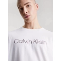 Pánské tričko na spaní S/S CREW NECK 000NM2501E 100 bílé - Calvin Klein