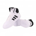 Pánské sportovní boty Hoops 3.0 Mid M GW3019 Bílá s černou - Adidas