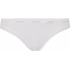 Dámská tanga Thong Bottoms Up 000QD3763E 100 bílá - Calvin Klein