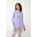 Dámské bavlněné pyžamo Lavender Sweet 21300 - Vamp