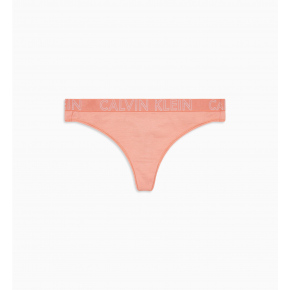 Tanga QD3636E-CHM meruňková - Calvin Klein