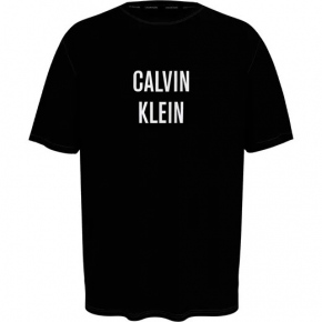 Pánské triko KM0KM00750 - BEH černá - Calvin Klein