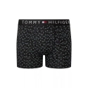 Pánský dárkový set boxerky + ponožky  UM0UM03048 0GU černé se vzorem - Tommy Hilfiger