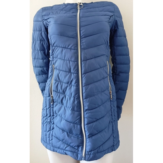 Dámská sezónní bunda 21809 modrá - FPrice