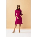 Dámské šaty S346 bordó - Stylove