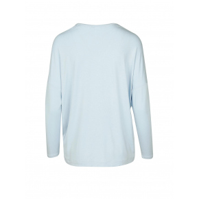 Dámské triko na spaní QS6409E-GR4 modrá - Calvin Klein
