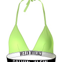 Dámská plavková podprsenka KW0KW02506 MOT neonově žluté - Calvin Klein