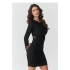 Dámské šaty M913 černé -  Makadamia