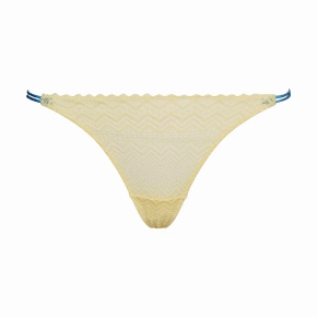 Dámská tanga TJ Essential UW0UW04201-ZGC - Tommy Hilfiger