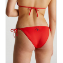 Dámský spodní díl plavek KW01988 XNE červená - Calvin Klein