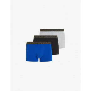 Pánské boxerky 3PACK UM0UM03039 0SH černé-modré-šedé - Tommy Hilfiger