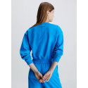Dámský top QS6942E CC4 modrý - Calvin Klein