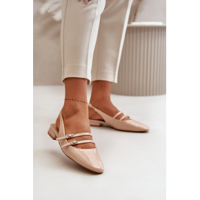Balerinky  YK-05 béžové - Step in style