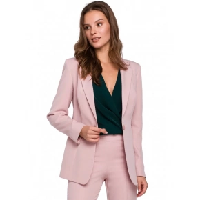 Dámské sako K036 Světle růžová - Makover