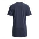 Dámské tričko Printed Extended SS SS23 tm.šedé - Under Armour