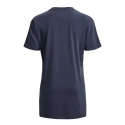 Dámské tričko Printed Extended SS SS23 tm.šedé - Under Armour
