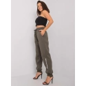 Dámské tepláky 7237.81 tmavá khaki - FPrice