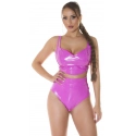 Sexy latexové kalhotky 205151 růžové - Koucla
