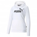 Dámská mikina Ess Logo W 586791 02 Bílá s potiskem - Puma