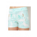 Dámské bavlněné šortky SS-S711 mint - BLACK&FISH