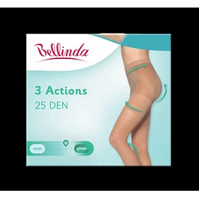 Dámské formující punčochové kalhoty 3 ACTIONS 25 den - BELLINDA