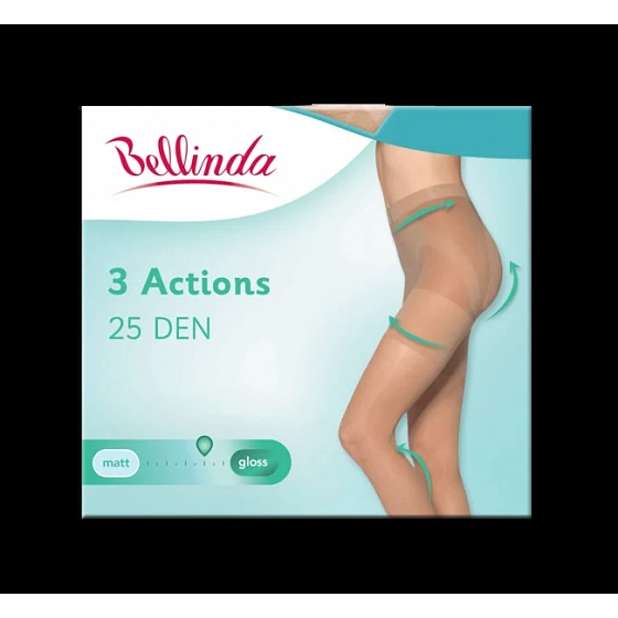 Dámské formující punčochové kalhoty 3 ACTIONS 25 den - BELLINDA