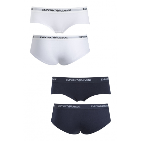 Kalhotky 2pcs 163263 CC317 10410 bílotmavěmodrá - Emporio Armani