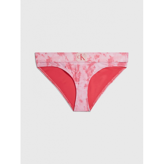 Dámské plavkové kalhotky KW0KW02124 0JV růžová - Calvin Klein