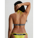 Dámský plavkový vrchní díl bikin KW0KW01967 LRF neon.žlutá - Calvin Klein