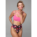 Dámské tanga Kiss Me String Maxi Černá mix - Julimex