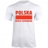 Unisex tričko Polsko 337914 Bílá s červenou - GEFFER