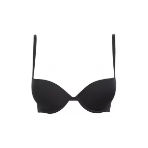 Podprsenka push-up Microfiber 162394 CC203 00020 černá - Emporio Armani