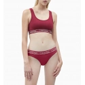 Podprsenka bez kostic QF5233E-2XV červená - Calvin Klein