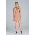 Dámské šaty M822 Brown - Figl