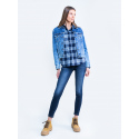 Dámská košile Blue Woven LS 403 - Big Star