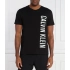 Pánské plážové tričko KM0KM00998 BEH černé - Calvin Klein