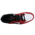 Pánské sportovní boty Air Jordan 1 Low FlyEase M DM1206-163 Červeno-bílá s černou - Nike