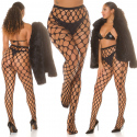 Sexy síťované punčocháče R39154 černé - In-Stylefashion