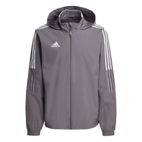 Pánská mikina M GM7389 šedo-bílá - Adidas