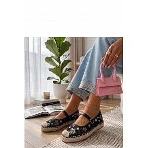 Espadrilky J2933 černé - Solea